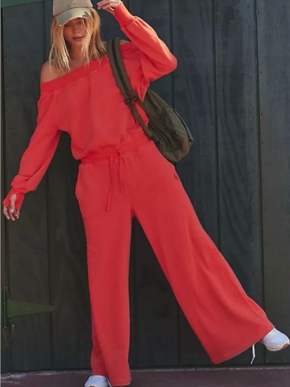 FP Movement by Free People One to Beat Onesie in Flame Size XS
